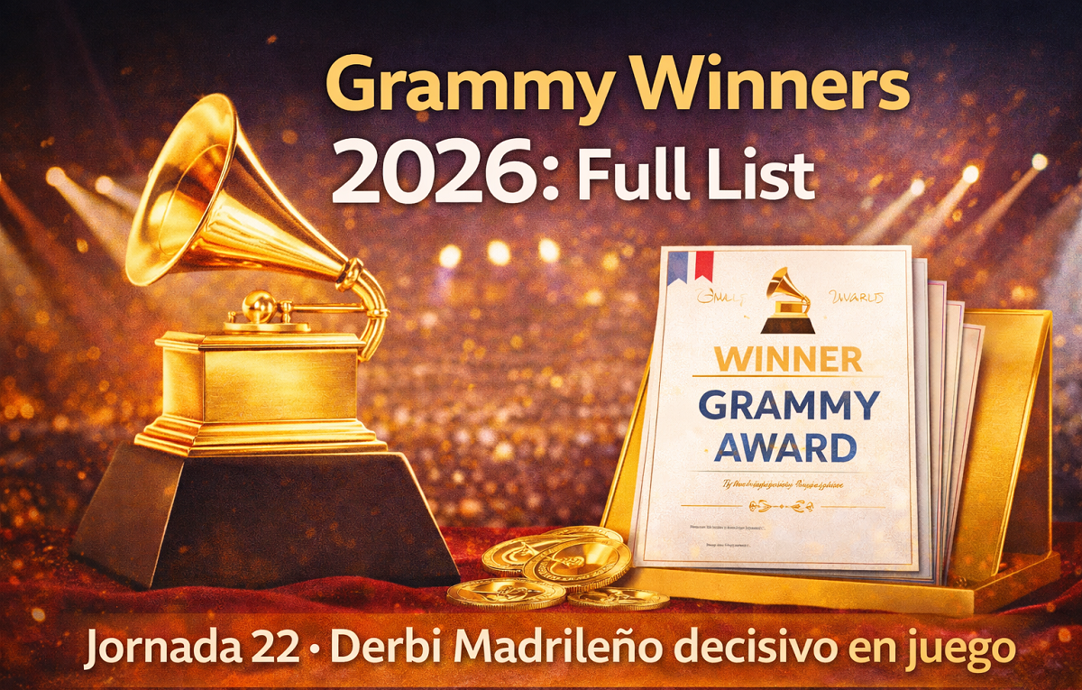 Grammy Winners 2026: Awards Winners List Updates Grammy