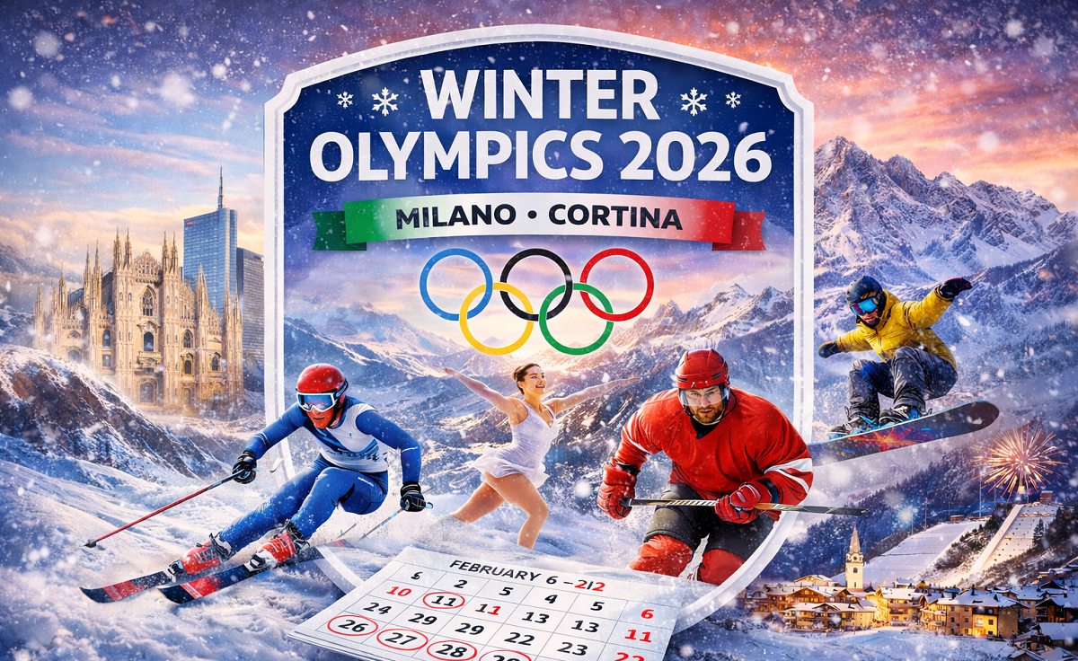 Olympic Winter Games 6 Feb - 22 February 2026 : Winter Olympics full schedule for Milano Cortina 2026